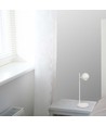 Lampe de table LED rétro en métal 5-6W - Blanc, 3000K, 500lm, hauteur 45cm, source lumineuse incluse