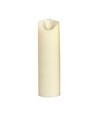 Lampe de table LED à effet flamme, 5,3x17,5cm - 2700K, à piles, flamme vacillante, lumière décorative