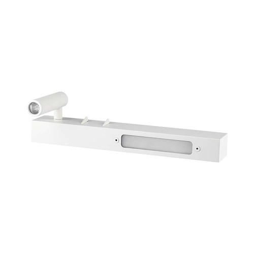 Applique LED 9W pour hôtel/chevet - 30cm, blanc, 3000K, 680lm