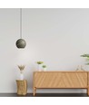 Suspension LED 8,5W, Ø12cm - Champagne or, touch on/off, 3000K, source lumineuse incl.