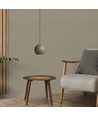 Suspension LED 8,5W, Ø12cm - Champagne or, touch on/off, 3000K, source lumineuse incl.