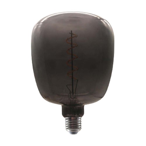 4W Ampoule en forme de vase E27 - Filament carbone verre noir 300°