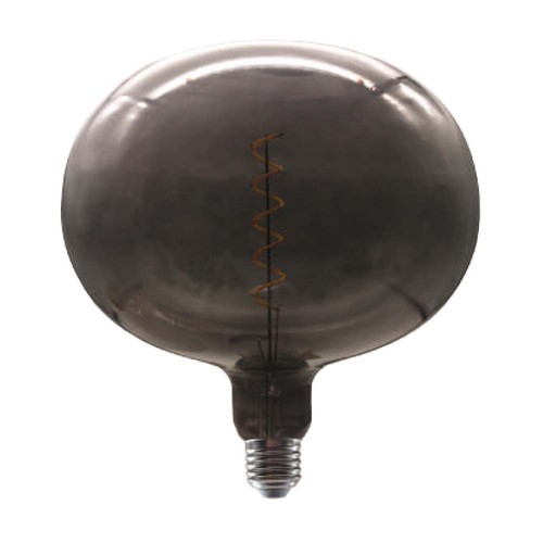 4W Ampoule en forme de globe E27 - Filament de carbone Verre noir 300°