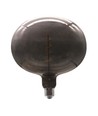 4W Ampoule en forme de globe E27 - Filament de carbone Verre noir 300°