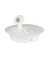 Applique murale hôtel LED 3W + 6W avec liseuse - Blanc, 3000K, boutons on/off, CREE LED