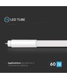 Tube LED T5 60cm / 8W - 110lm/W, 160 degrés, remplace 14W