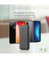 Powerbank 10W 10000mAh - 5V, affichage LED, noir, incl. câble USB-C 30cm