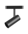 Spot sur rail magnétique ultra-fin 11W, 48V - 1300lm, 34°, noir, 6400K, IP20
