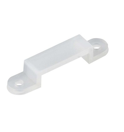 20 pcs de clips de montage en silicone pour bande LED - 12 mm, compatible avec bandes IP65