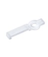 20 pcs clips de montage transparents pour bande LED - 12 mm, compatible avec bandes IP20