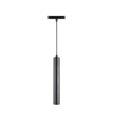 Suspension LED 14W - Spot sur rail, 4000K, Boîtier noir