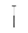 Suspension LED 14W - Spot sur rail, 4000K, Boîtier noir