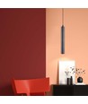 Suspension LED 14W - Spot sur rail, 4000K, Boîtier noir
