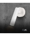 Spot mural LED 2W - 4000K, blanc, 38 degrés, 140x60x60mm, IP20 intérieur