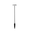 Lampe de jardin LED 12W avec piquet, RA90 - Anthracite, IP65, 4000K, 80cm de haut, montage 2-en-1