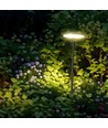 Lampe de jardin LED 12W avec piquet, RA90 - Anthracite, IP65, 4000K, 80cm de haut, montage 2-en-1