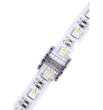 Connecteur pour bande LED - 12mm, RGB+W, IP65, 5V-24V