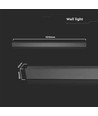 Applique murale LED 16W - IP65 intérieur et extérieur, 101cm, Anthracite, source lumineuse incluse
