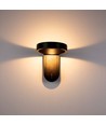 Applique murale LED rotative 5W - IP65, 600lm, 120 degrés, corps noir