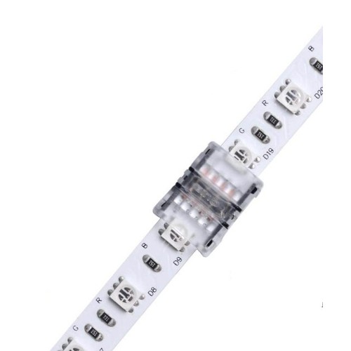 Connecteur pour bande LED - 10mm, RGB, IP65, 5V-24V