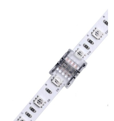 Connecteur pour bande LED - 10mm, RGB, IP65, 5V-24V