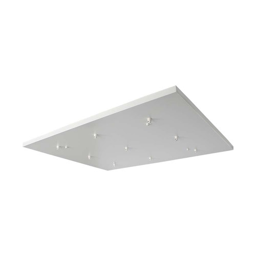 Pavillon pour 9 suspensions - Blanc mat, 80 x 60 x 2cm