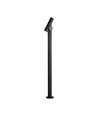 Borne de jardin 4W, 100cm - Noir, IP44, 390lm, aluminium, source lumineuse incluse
