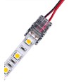 Connecteur de bande LED pour fils détachés - 10mm, couleur unie, IP65, 5V-24V