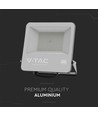 Projecteur 100W - puce Samsung, 6500K, boîtier noir, verre gris, 135 lm/W