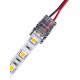 Connecteur de bande LED pour fils détachés - 10mm, monochrome, IP20, 5V-24V