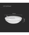 Installation murale LED 12W 4000K