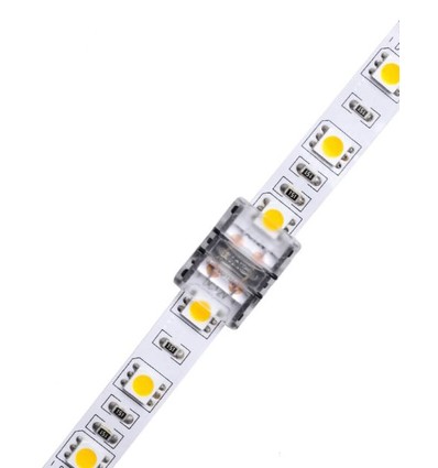 Connecteur pour bande LED - 10mm, monochrome, IP20, 5V-24V