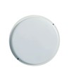 Applique murale/plafonnier extérieur 18W - IP54, Ø19,5cm, Hauteur 3,8cm, hublot