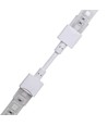 Connecteur étanche avec câble pour bande LED - 10mm, RGB, IP68, 5V-24V