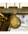 Ampoule LED E27 4W dimmable G200S Spiral Filament - Verre fumé, 2700K, 120lm, angle 300°