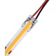 Connecteur de démarrage profil bas pour bande LED - 10mm, COB, monochrome, IP20, 5V-24V