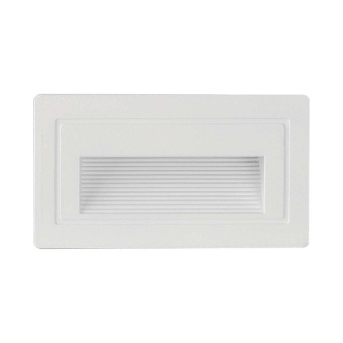 Éclairage d'escalier LED 3W - 180lm, 3000K, blanc, 5,8x10,3 cm, incl. source lumineuse