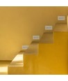 Éclairage d'escalier LED 3W - 180lm, 3000K, blanc, 5,8x10,3 cm, incl. source lumineuse