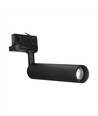 Spot LED sur rail 7W - Puce Samsung 3000K Garantie 5 ans, Boîtier noir