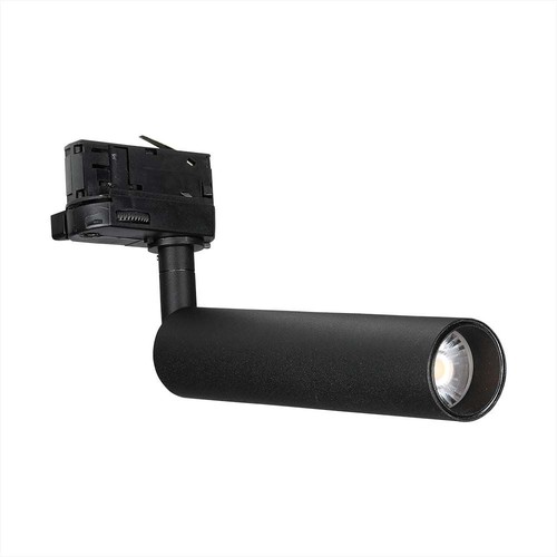 Spot sur rail 7W Samsung LED, RA90 - Noir, 700lm, 5 ans de garantie