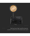 Spot sur rail 7W Samsung LED, RA90 - Noir, 700lm, 5 ans de garantie