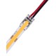 Connecteur de démarrage profil bas pour bande LED - 8mm, COB, couleur unie, IP20, 5V-24V