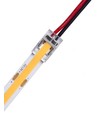 Connecteur de démarrage profil bas pour bande LED - 8mm, COB, couleur unie, IP20, 5V-24V