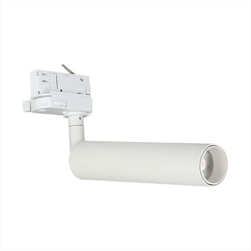 Spot sur rail 15W Samsung LED, RA90 - 100lm/W, 24 degrés, blanc, 5 ans de garantie