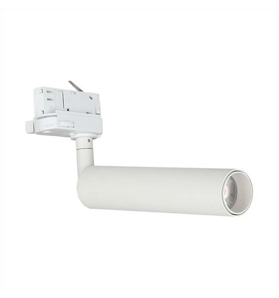 Spot sur rail 15W Samsung LED, RA90 - 100lm/W, 24 degrés, blanc, 5 ans de garantie