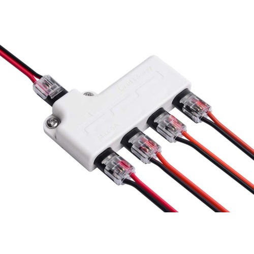 Répartiteur IDC 4 voies - IP20, 5V-36V, 6A