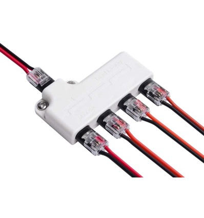Répartiteur IDC 4 voies - IP20, 5V-36V, 6A