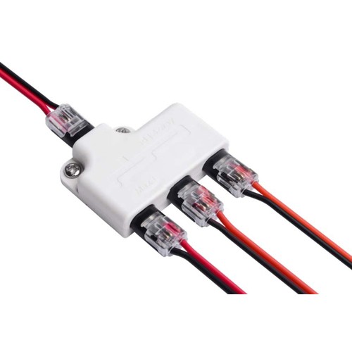 Répartiteur IDC 3 voies - IP20, 5V-36V, 6A