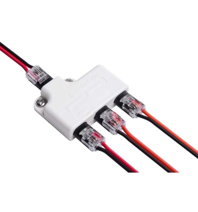 Répartiteur IDC 3 voies - IP20, 5V-36V, 6A