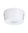 Détecteur de mouvement 360° PIR, 1000W - Montage en saillie, portée jusqu'à 30m, IP20 intérieur, blanc